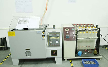 鹽霧測試儀+線材折彎機